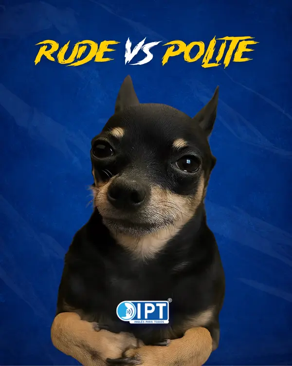 Publicación de IPT: rude vs polite en inglés